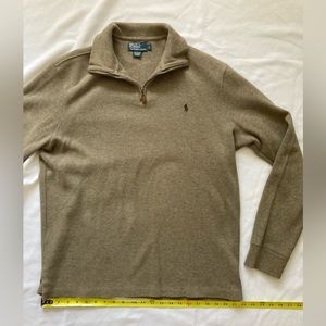 Polo QuarterZip Sweater